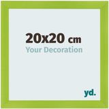 yd. Cadre photo 20x20 cm Vert MDF Pisa