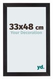 Your Decoration - Cadre pour puzzle 33x48 cm - Bois noir grainé