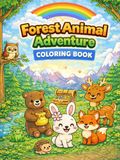 Forest Animal Adventure Coloring Book