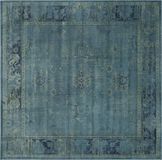 Safavieh Vloerkleed Peri Rechthoek Klassiek Viscose Turquoise 183 x 183 cm