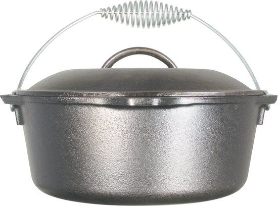 Lodge Dutch Oven - L8DO3 - 4.7 liter - Zwart - Gietijzer