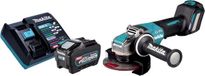 Makita GA 044 GT101 Accu haakse slijper 40 V max. 125 mm X-LOCK Brushless + 1x oplaadbare accu 5.0 Ah + lader