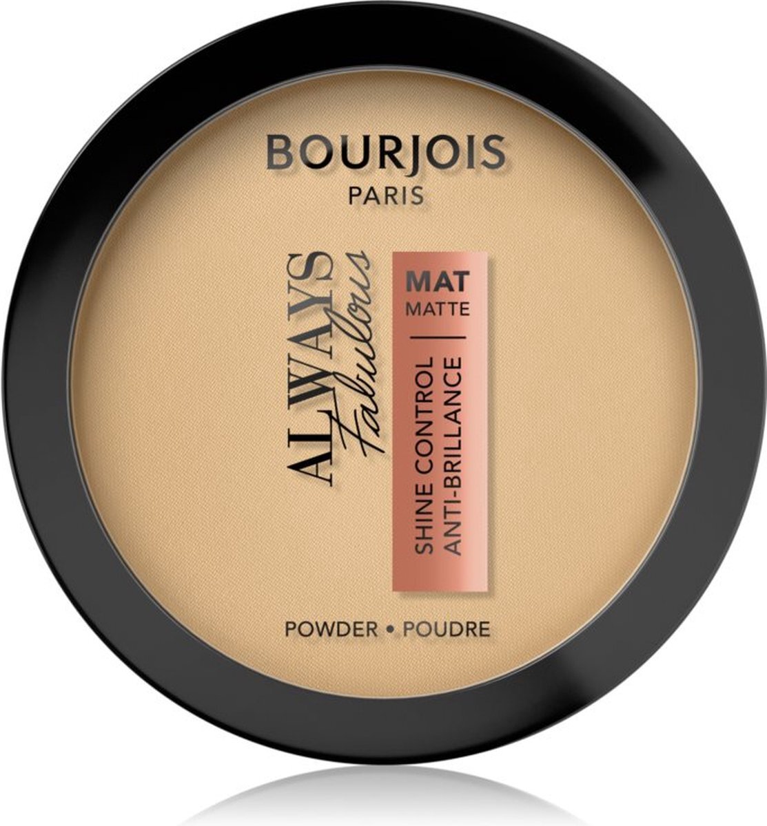 BOURJOIS PARIS Always Fabulous Matte Compact Poeder - 310 Beige