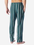 Schiesser Mix+Relax pyjamabroek heren, geruit, 100% katoen, maat 54, tiefseegrün