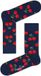 Happy Socks unisex sokken cherry blauw