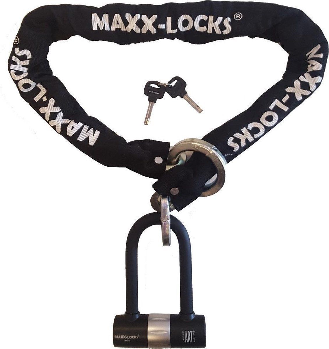 Maxx-Locks Tirau Scooterslot / Motorslot ART 4 Kettingslot + Loop - 300cm