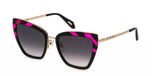 Just Cavalli SJC092 Noir+rose brillant 53/20/140 Femme Lunettes de soleil