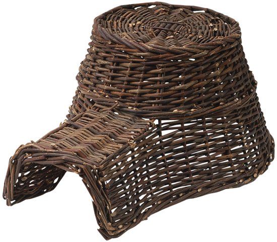 Best for birds Esschert Design Egelmand Wilgentakken - Bruin - 53 x 41 x 21 cm