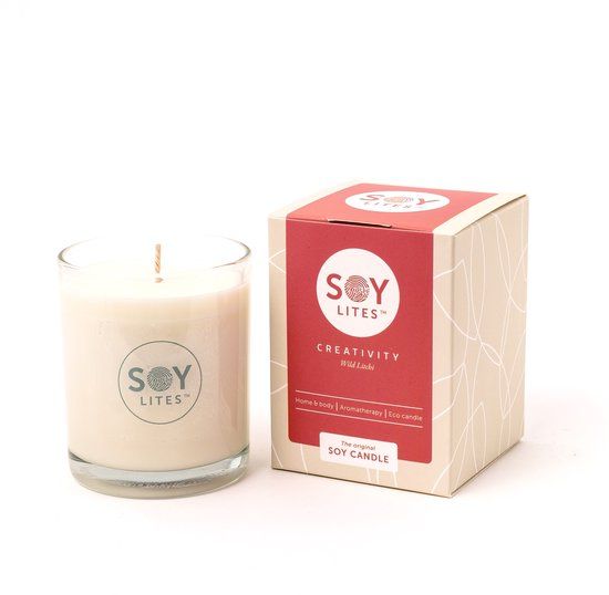 SoyLites Geurkaars Creativity Lychee Bloemig 70ml