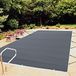VEVOR Zwembadzeil, rechthoekig, 4 x 7 m, PVC, Houtskool