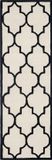 Safavieh Vloerkleed Everly wol 80x240 cm Ivoorkleurig Klassiek Symmetrisch patroon