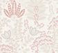 Living Walls Famous Garden 393492 - Vliesbehang Botanisch Bloemen - Wit Taupe Roze Rood Grijs