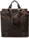 GUESS Oslo Vertical Tote Tobacco