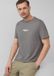 s.Oliver - Hommes - T-shirt en coton avec imprimé logo - Gris chiné - Taille S