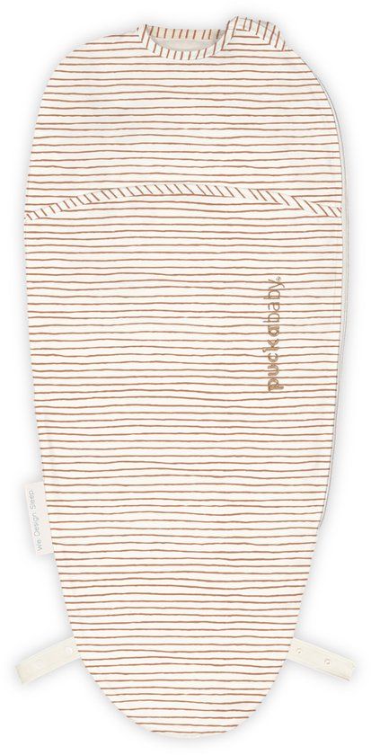 Puckababy Piep Inbakerslaapzakje baby (0-3m) - Hazel Stripes - Katoen TOG 0.5