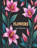 Unique Garden Flower Landscape Coloring Book