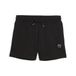 PUMA Essentials Elevated short met medium taille voor dames, 13 cm L, Black