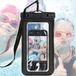 iMoshion universeel waterdicht telefoonhoesje - Zwart