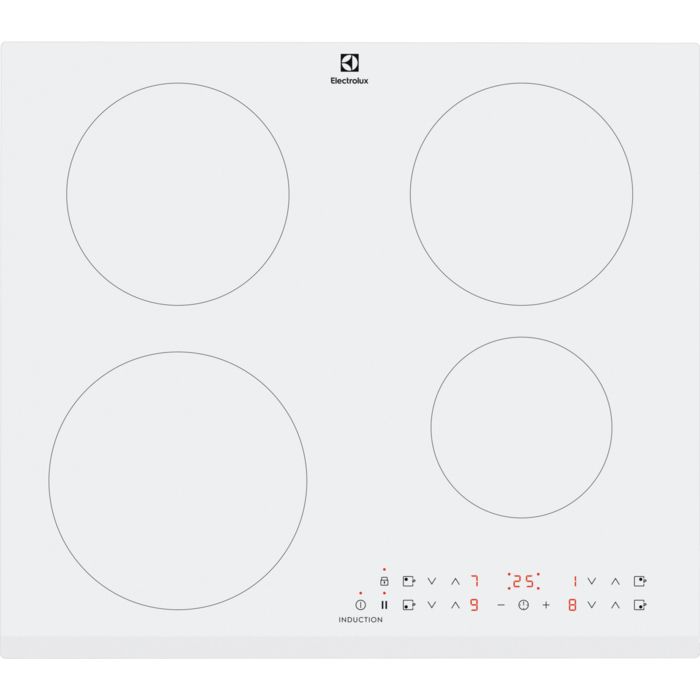 Electrolux LIR60430BW - 60cm Built-in White Induction Cooktop with 4 Zones
