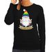 Bellatio Decorations foute kersttrui/sweater dames - Pride Gnoom - zwart - LHBTI/LGBTQ kabouter XS