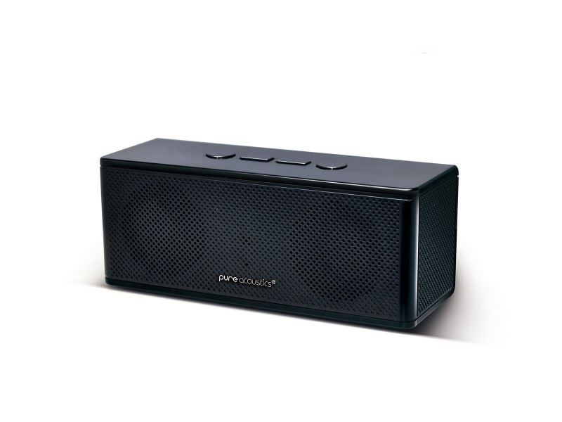 Pure Acoustics Portable bluetooth speaker met FM radio zwart
