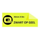 Sneltoner Brother TZe-661 - 8m zwart op geel / gelamineerd tape / 36mm (huismerk)