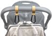 Buggy Dooky Buggy/Kinderwagen Haak klein 2 stuks - Bruin