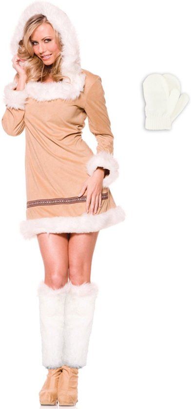 Widmann Eskimo Kostuum Visser Eskimo Meisje Vrouw Large Carnaval kostuum Verkleedkleding