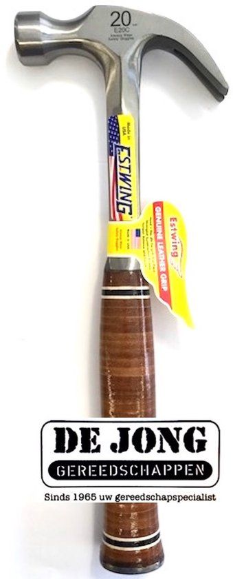 Estwing E20C Klauwhamer - Leren Handgreep - 805gr