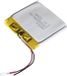 Renata ICP403029PL-02 Speciale oplaadbare batterij Prismatisch Kabel LiPo 3.7 V 325 mAh