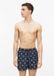 s.Oliver Badehose navy met printopdruk voor heren, maat M