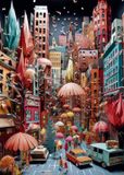 Street Heye Street Canyon 1000 Piece Puzzle