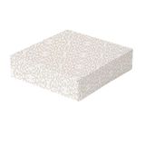 50 Thepack 50 stuks banketbakkels zonder venster 250 g/m2, 23 x 23 x 7,5 cm, wit, nano-micro
