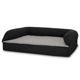 Sleezzz Petzzz Orthopedisch hondenbed met afneembare en wasbare overtrek, grijs, 80 x 55 x 23 cm