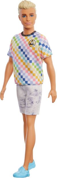 Barbie Ken Fashionista Pop - geruitje broek & shirtje