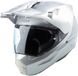 Klim X1 Alpha, casque d'aventure, couleur: Gris Clair/Argent, taille: M