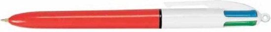 BIC 4-kleuren balpen - Fijne punt - Oranje
