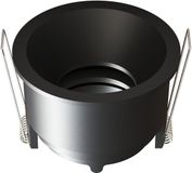 Ledvion LED Inbouwspot Rond ø81mm Zwart Dimbaar Kantelbaar GU10 IP20