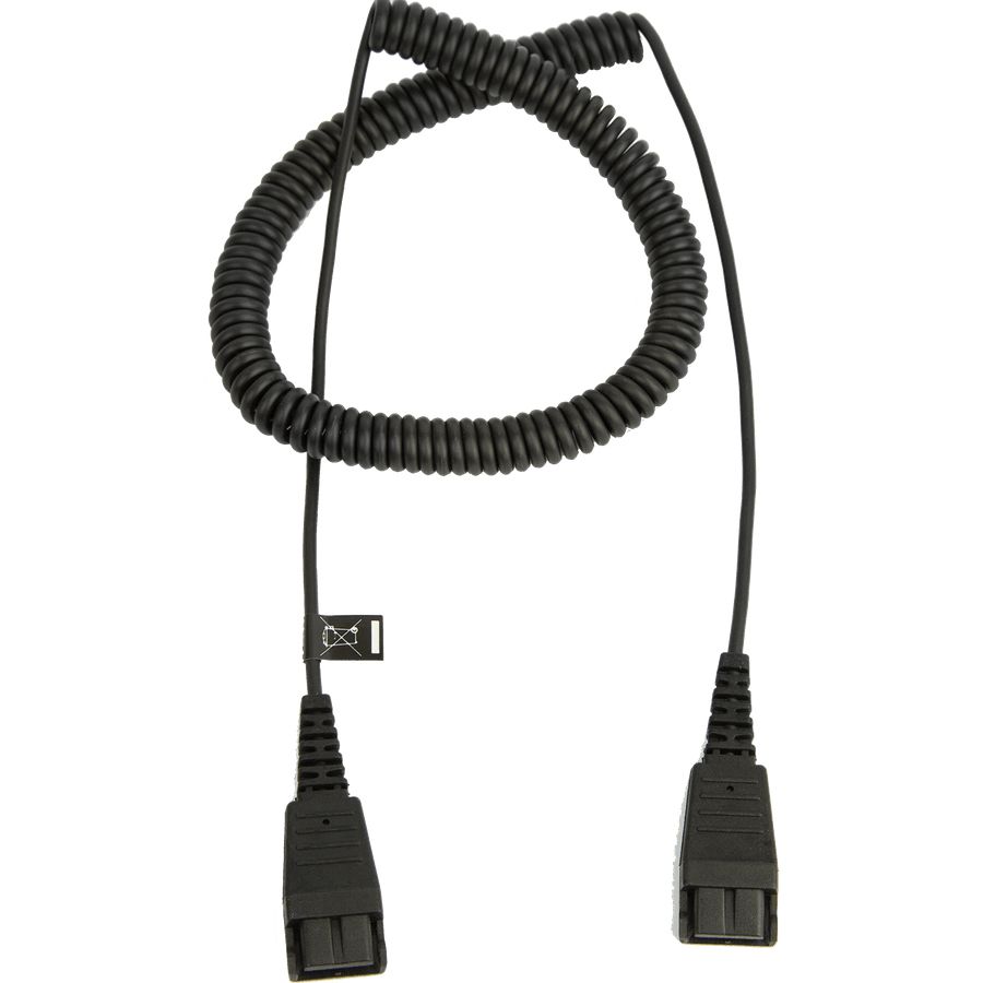 Jabra QD to QD Audio Cable - 0.5m - Black