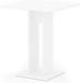 Vicco Repose Table à manger – 65 x 65 cm Blanc