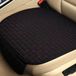 Coussin de siège auto - Coussin de siège avant - 51 x 50 cm - Noir
