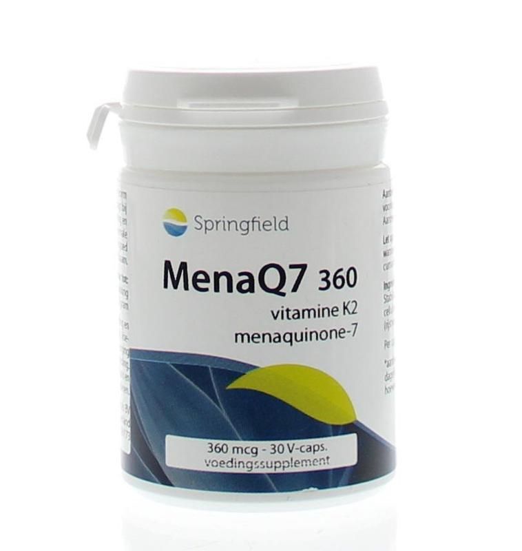 Springfield MenaQ7 360 Capsules - 8715216240936