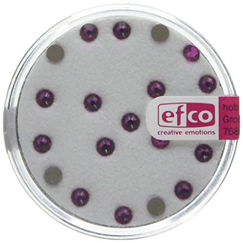 Efco – Swarovski strass flat-stenen Ø 3 mm 20 stuks. fuchsia