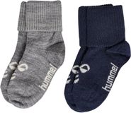Hummel kindersokken Hmlmini Wool, set van 2 paar 233018