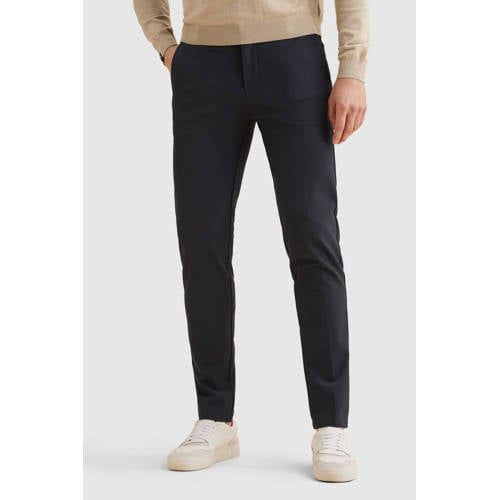 Vanguard V12 slim chino donkerblauw