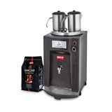 MERAY Elektr Teemaschine Teebereiter Teeautomat Samowar 15 L Kessel mit 2 Kannen