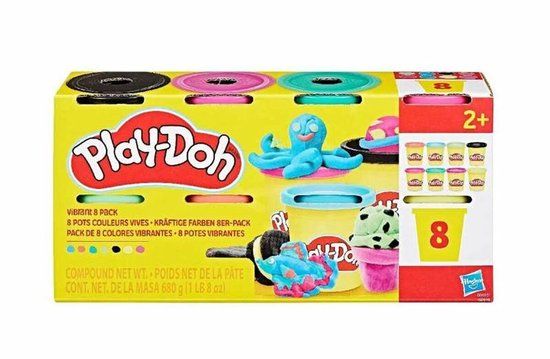 Hasbro Play-Doh 8 Pack Assorti
