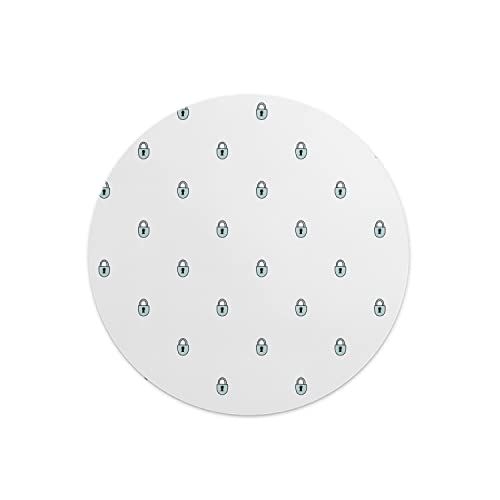 Questo Casa Ronde digitaal bedrukte muismat - 22 cm