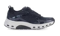 Gabor Rollingsoft Sensitive 76.986.36 - Dames Rollende Wandelsneaker - Blauw - Maat 42