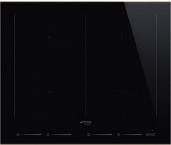 Smeg SIM662WLDR Kookplaat Zwart